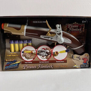 NEW Buzz Bee Air Blasters PIRATES FLINTLOCK Foam Dart Blaster
